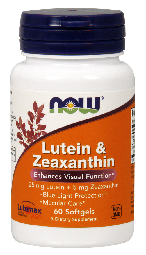 Lutein & Zeaxanthin 25 mg lutein+ 5 mg zeaxanthin 60 sgels